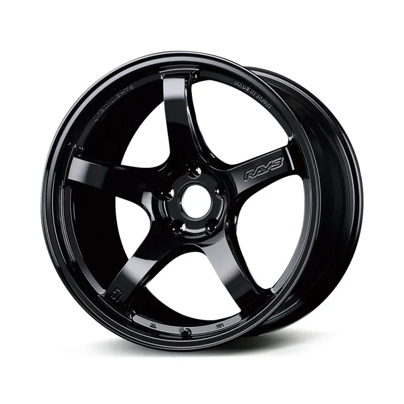 Gram Lights 57Cr Gloss Black Forged Alloy Wheel – 18X9.5", +12 Offset, 5X114.3Mm 1