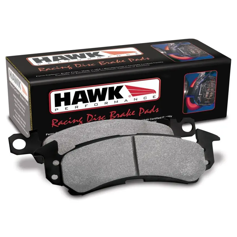 Hawk Ht-10 Race Rear Brake Pads For Chevrolet Corvette (1997–2012), Z06 (2001–2004), And Z51 (2005–2009) 1