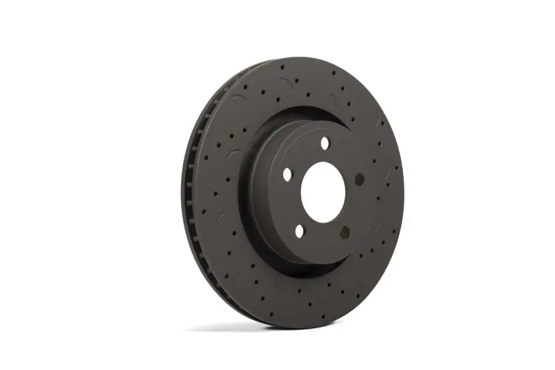 Hawk Talon Drilled & Slotted Front Brake Rotors — Designed For 1991 Toyota 4Runner (June 1991 Onward) 1