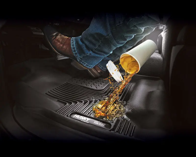 Husky Liners X-Act Contour Front Floor Mats For 2024+ Chevy Traverse & Gm Acadia – Black 1