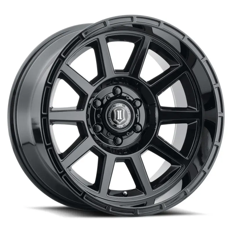 Icon Recoil Gloss Black Off-Road Wheel – 20X10", 5X150Mm, -24Mm Offset, 4.5" Backspace 1