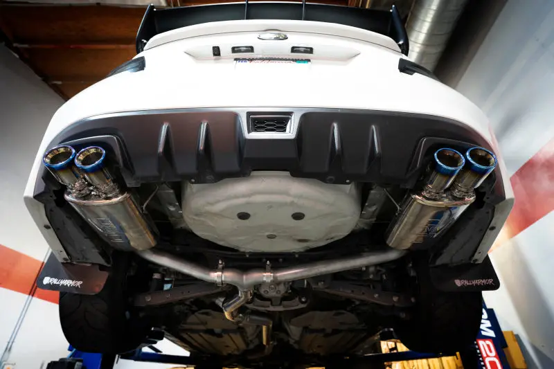 Injen 15-20 Subaru Sti Cat Back Exhaust W/ Quad Titanium Tips 2