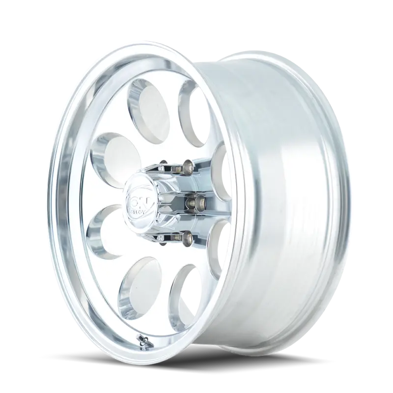 Ion Type 171 Polished Aluminum Wheel – 18X9", 8-Lug 165.1Mm Bolt Pattern, Zero Offset, 130.8Mm Hub Bore 1