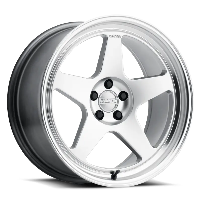 Kansei K12H Hyper Silver Alloy Wheel – 19X9.5 Inches, 5X114.3 Bolt Pattern, 35Mm Offset 1