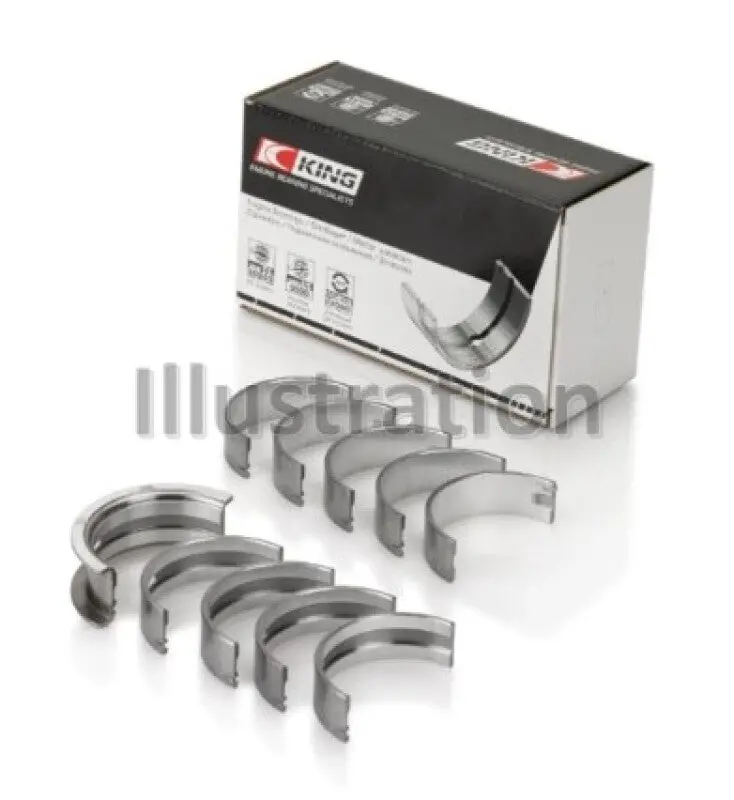 King Engine Bearings G.M.C. Saturn (Size +0.50Mm) Main Bearing Set 1