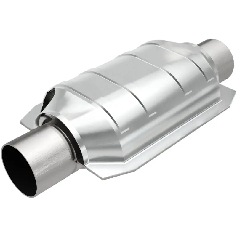 Magnaflow Universal Catalytic Converter – 2.5-Inch Inlet/Outlet, No O2 Sensor Bung 1