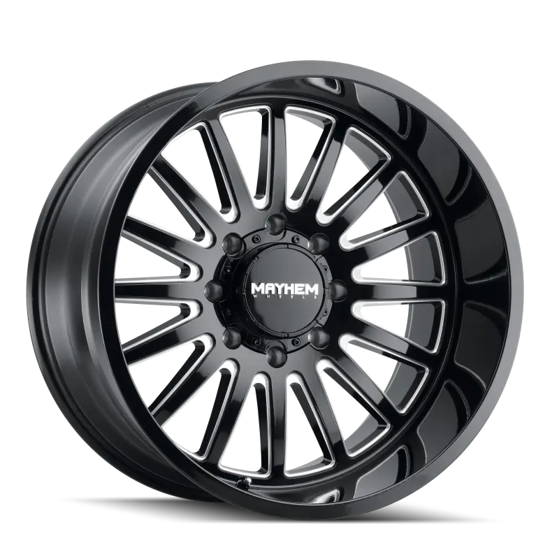 Mayhem Utopia Black Machined Spoke Wheel – 20X9", 6X139.7Mm Bolt Pattern, Zero Offset, 106Mm Hub Bore 1