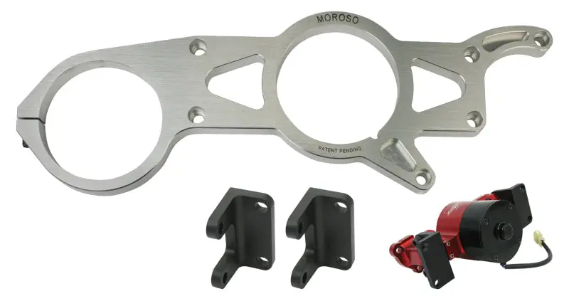 Moroso Alternator And Vacuum Pump Mount Kit For Ford Small Block – Csr Early Water Pump, 93Mm Alternator 1