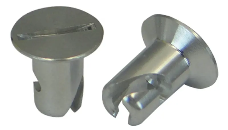 Moroso Flush-Head Quick Fasteners – 5/16-Inch X 0.400-Inch Aluminum, 10-Piece Pack 1