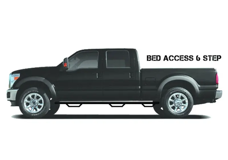 N-Fab Tex-Black Nerf Steps For 2019–2020 Chevy/Gmc 1500 Double Cab With 6.5-Foot Bed 2