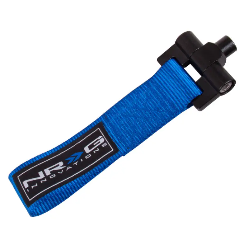 Nrg Bolt-In Tow Strap Blue - Honda S2000 00-08 / Fit/Jazz 03-07 (5000Lb. Limit) 1