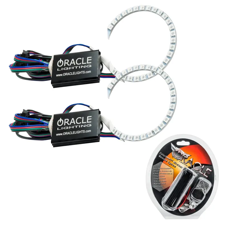 Oracle Colorshift Led Halo Headlight Kit For 2018–2021 Ford Mustang – Includes Warranty Coverage 1