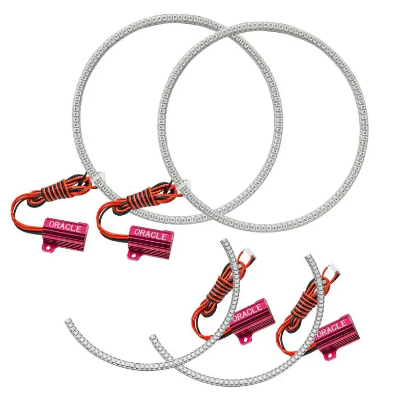 Oracle Toyota Tundra 14-17 Led Dual Halo Kit - White 1