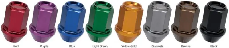 Project Kics Leggdura Racing Lug Nuts – 12×1.25, Blue Anodized With Laser Logo (20-Pack) 1