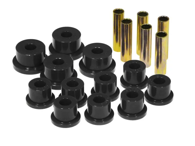 Prothane Suzuki Samurai Spring & Shackle Bushings (Aftermarket Shackles) - Black 1