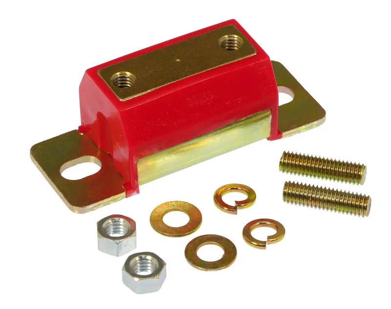 Prothane Transmission Mount Conversion Kit For 1979–1998 Ford Mustang – Red Polyurethane 1