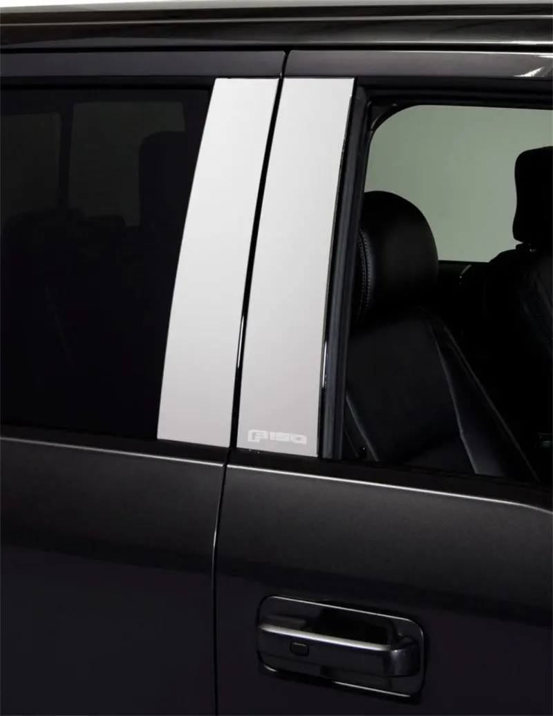 Putco Stainless Steel Pillar Posts For 2015–2020 Ford F-150 Supercrew And Supercab – Classic Style With Keypad Integration 1