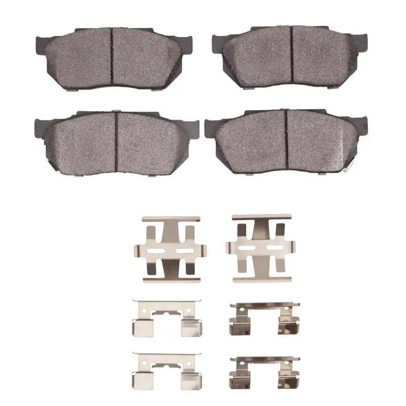 R1 Front Brake Pad & Hardware Kit For 1983–1987 Honda Prelude – Oe-Spec Optimum Line 1