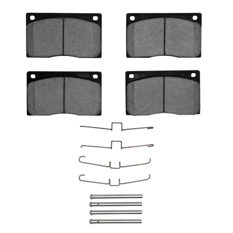 R1 Semi-Metallic Front Brake Pad & Hardware Kit For 1973–1997 Jaguar Xj6 1
