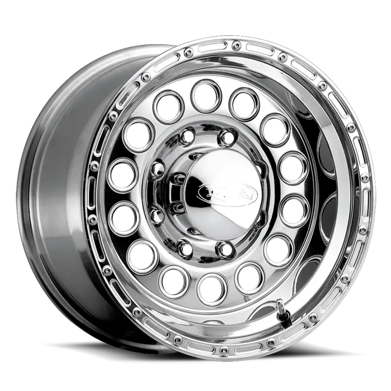 Raceline Rock Crusher Polished Aluminum Wheel – 17X9 In, 6X139.7 Mm, 0 Mm Offset, 107.95 Mm Bore 1
