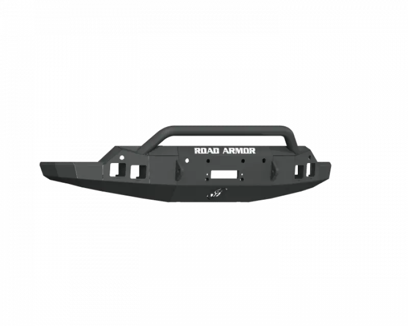 Road Armor Stealth Winch Bumper With Pre-Runner Guard For 2019–2021 Gmc Sierra 1500 – Textured Black Finish 1