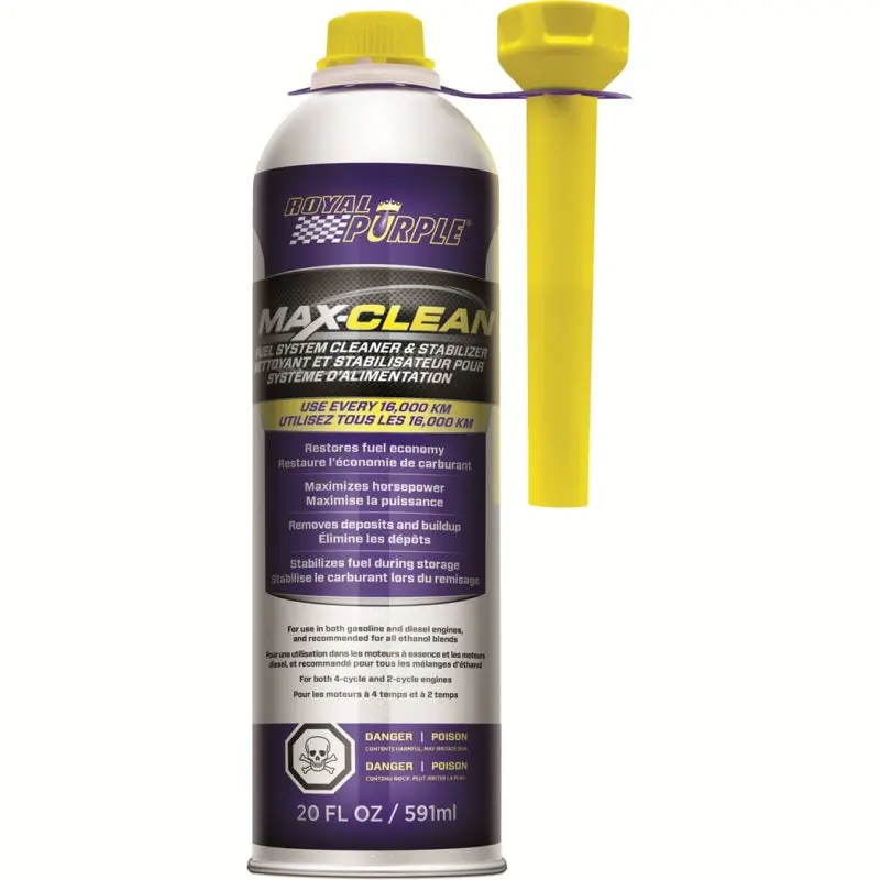 Royal Purple Max-Clean Fuel System Cleaner & Stabilizer – 20 Oz (Canada Market) 1