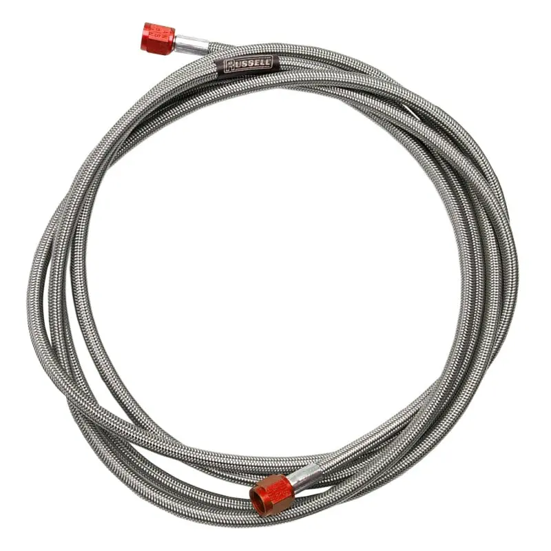 Russell Performance -4 An Pre-Made Nitrous & Fuel Line – 1-Foot Length 1
