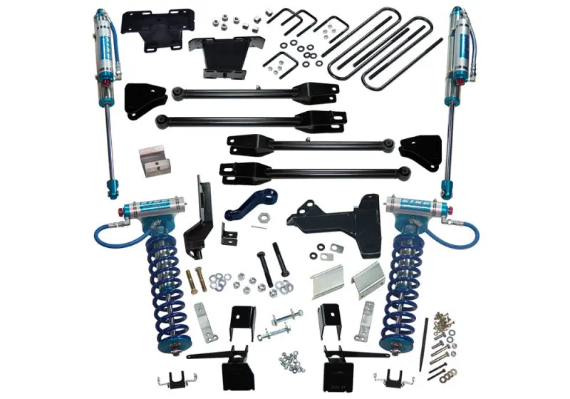 Superlift 6-Inch Front / 4-Inch Rear Lift Kit For 2017–2019 Ford F-250 Super Duty – Includes King Coilovers & Reservoir Shocks 1