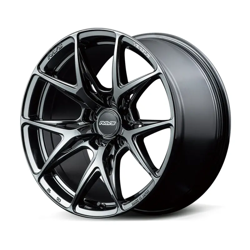 Versus Vv21S Forged Alloy Wheel – 18X9.5", +38Mm Offset, 5X114.3Mm Pcd, Jet Black Finish 1