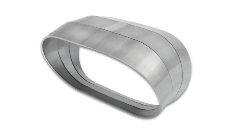 Vibrant Vertical 304 Ss Oval Pie Cuts 3.5In Od Tight 45 Degree Elbow 1