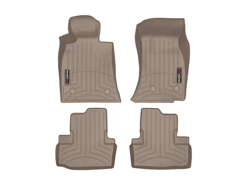 Weathertech Floorliner – Front Row Interior Mat – Tan Color Option 1