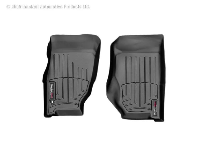 Weathertech Front Floor Liners For 2002–2007 Jeep Liberty – Black Trim Match 1