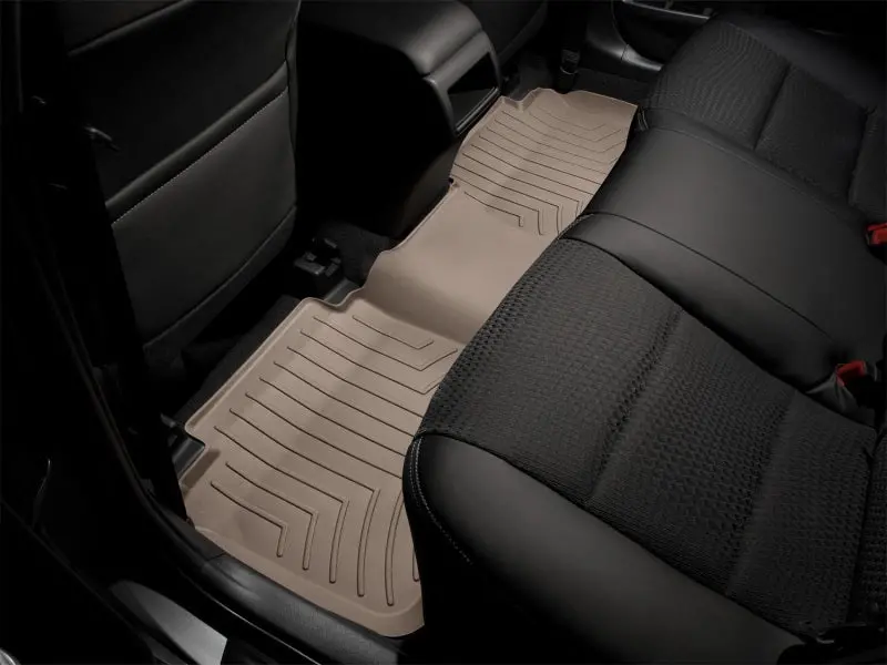 Weathertech Rear Floor Liners For 2016+ Honda Pilot – Tan Color Match 1