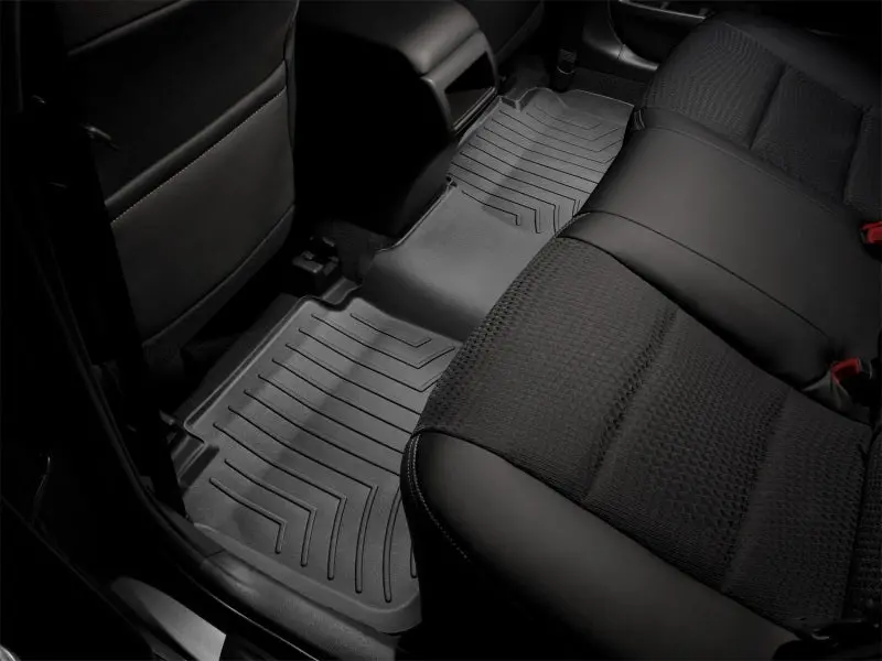 Weathertech Rear Floorliner – Custom Molded For 2005+ Ford Freestyle Sportwagon, Black Trim 2