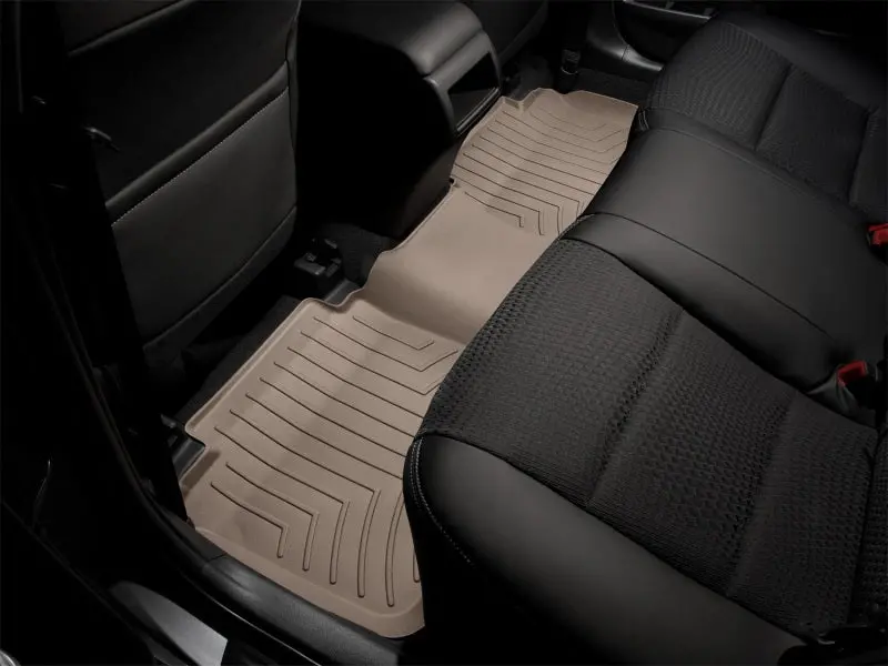 Weathertech Rear Floorliners For 1998–2011 Lincoln Town Car (Standard Wheelbase Only) – Tan 1