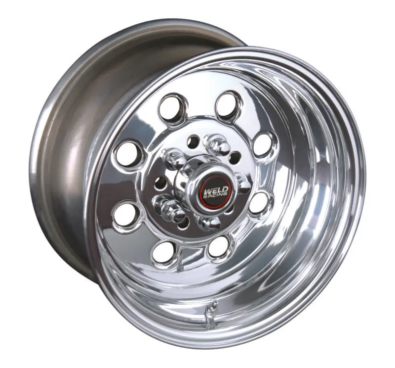 Weld Draglite Polished Wheel – 15X6", 5X4.5 / 5X4.75, 3.5" Backspace, Non-Beadlock 1