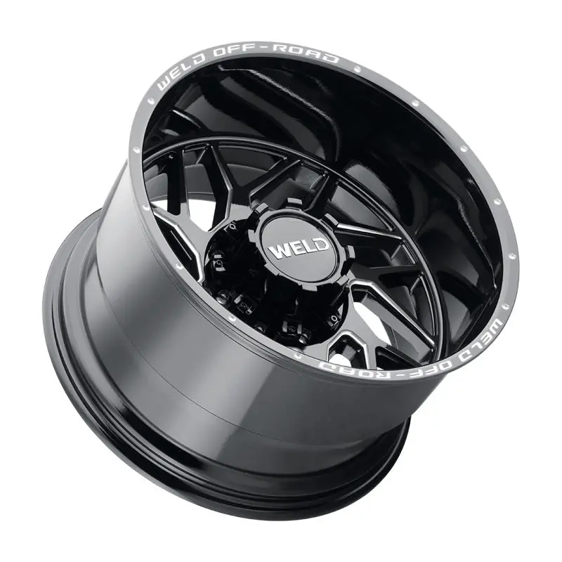 Weld Off-Road W117 20X9 Fulcrum 8X180 Et00 Bs5.00 Gloss Black Mil 124.3 1