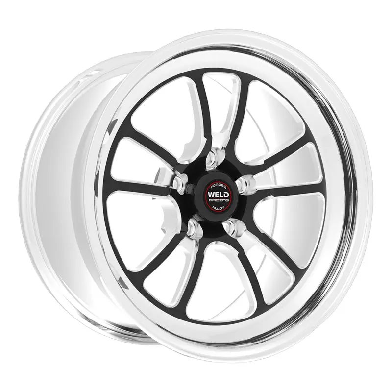 Weld Racing S70 Black Machined Wheel – 20X10", 5X120Mm, 6.8" Backspace, Non-Beadlock 1