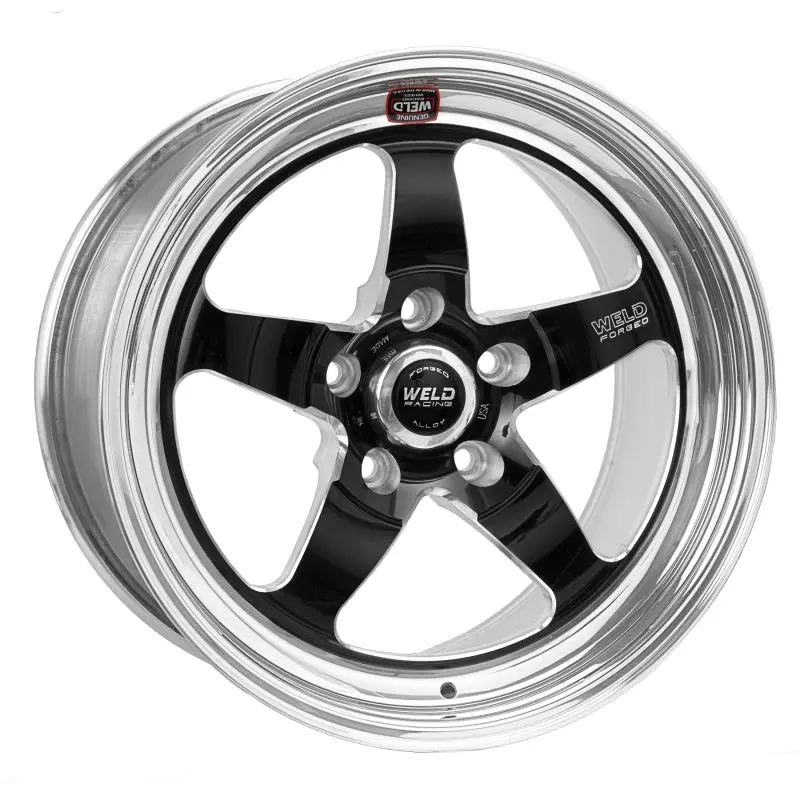 Weld S71 Off-Road Wheel – 17X11 Inches, 5X4.5 Bolt Pattern, 3.7-Inch Backspace, Gloss Black Finish (Non-Beadlock) 1