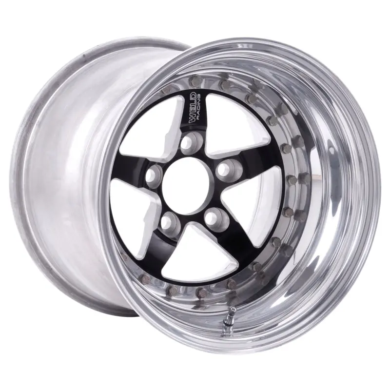 Weldstar 15X10 Black Non-Beadlock Wheel – 5X120Mm Bolt Pattern, 6.5In Backspace 1