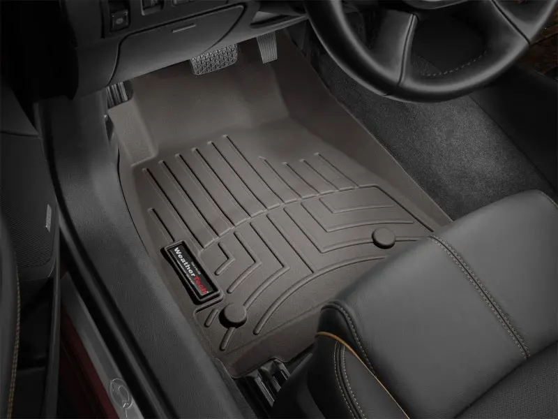 Wt Floorliner Custom-Fit Front Floor Mat – Cocoa Color 1