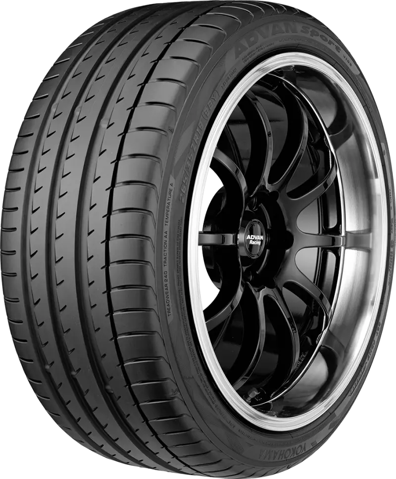Yokohama Advan Sport V105W Ultra-High-Performance Tire – 295/35Zr20 (105Y Load/Speed Rating) 1