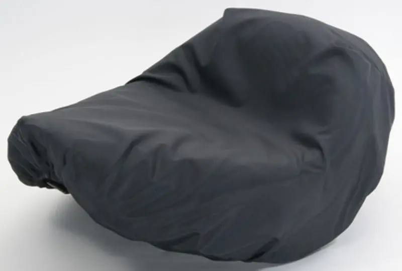 Mustang Harley Solo Seat Rain Covers - Black 1