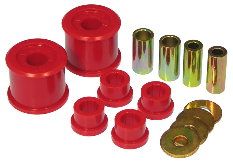 Prothane Red Front Control Arm Bushings For 2001–2004 Mitsubishi Eclipse 1