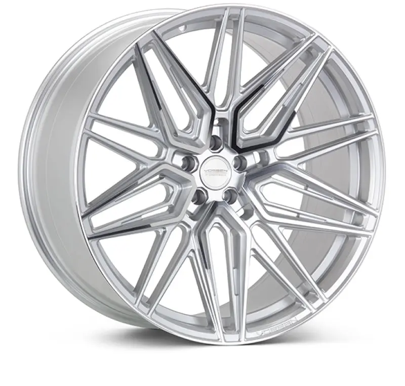 Vossen Hf-7 21X10.5 / 5X112 / Et25 / Deep Face / 66.5 - Silver Polished Wheel 1